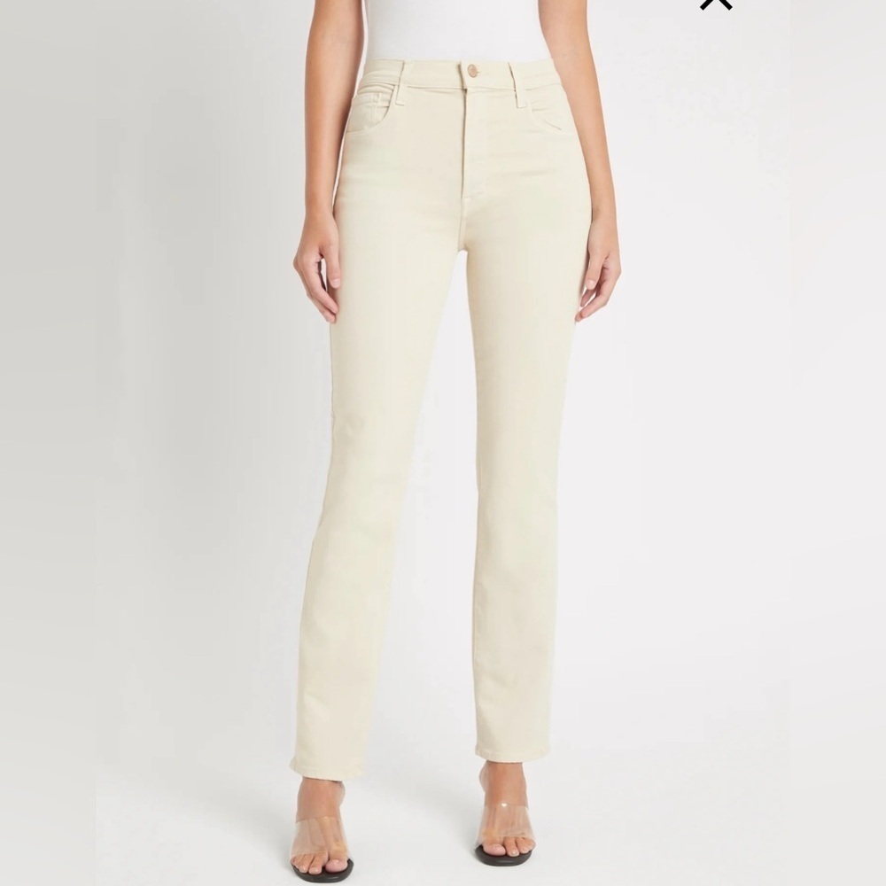 J Brand Teagan High Rise Straight Pants‎ Ayekroo size 29 NWT